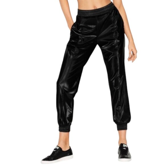Victoria Secret Sport Faux Leather Joggers Women’s Size XS (loose fit) - Picture 15 of 15